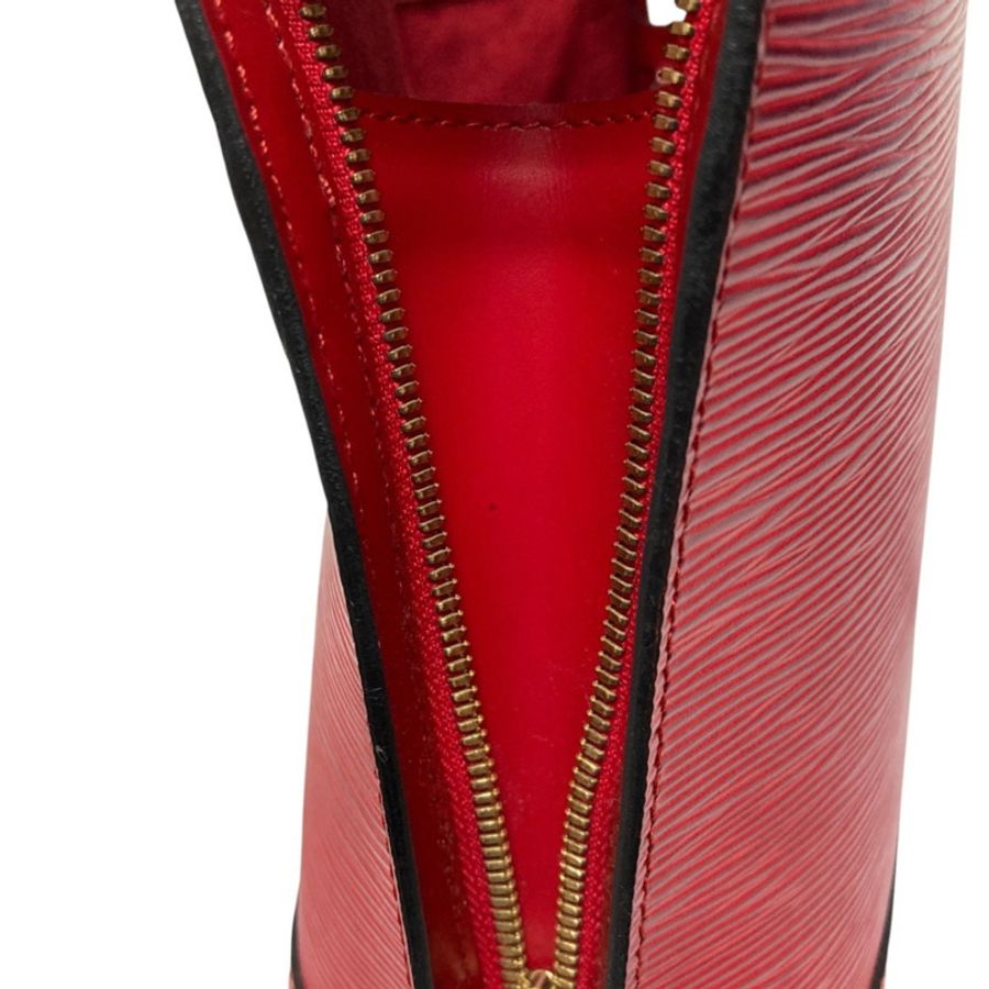 路易威登 Louis Vuitton Epi 皮革 Lussac 手袋 M52287 紅色 女士-14