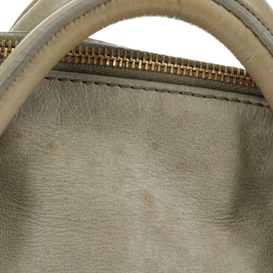 【日本直送】Miu Miu 手提包 皮革 兩用 灰色 金色 正品 189246V-2