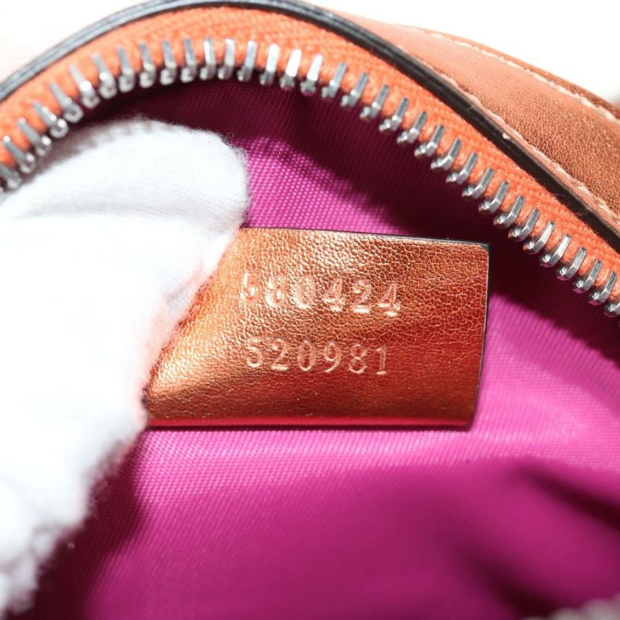【日本直送】GUCCI 兒童鳳梨肩背包 皮革 紫色 銀色 正品 189054SAM-10
