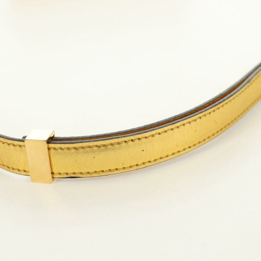 【日本直送】CELINE 金色皮革肩背包,正品編號 189106M-9