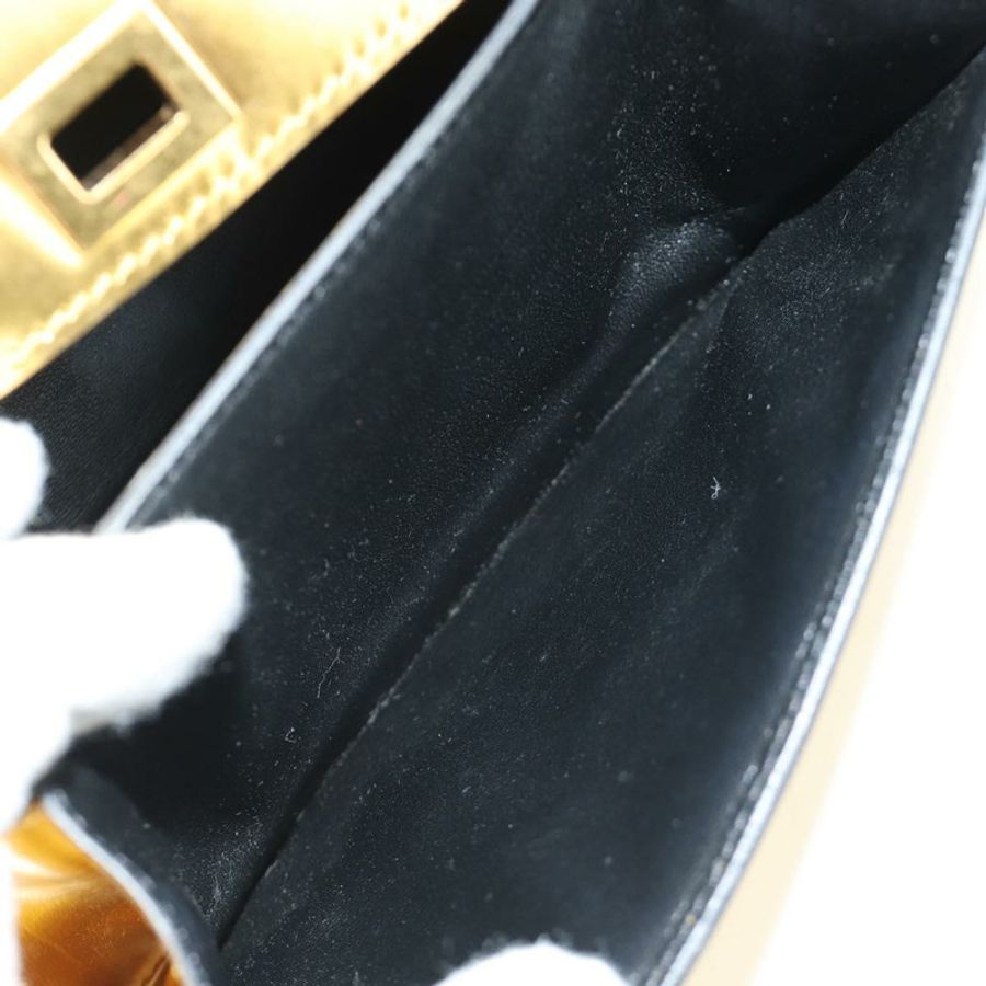 【日本直送】CELINE 金色皮革肩背包,正品編號 189106M-11