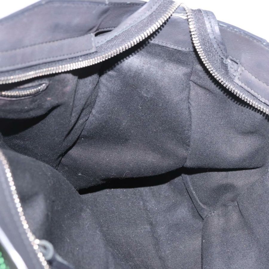 【日本直送】BALENCIAGA The City 手袋 帆布 2way 綠銀 115748 正品 189103M-23