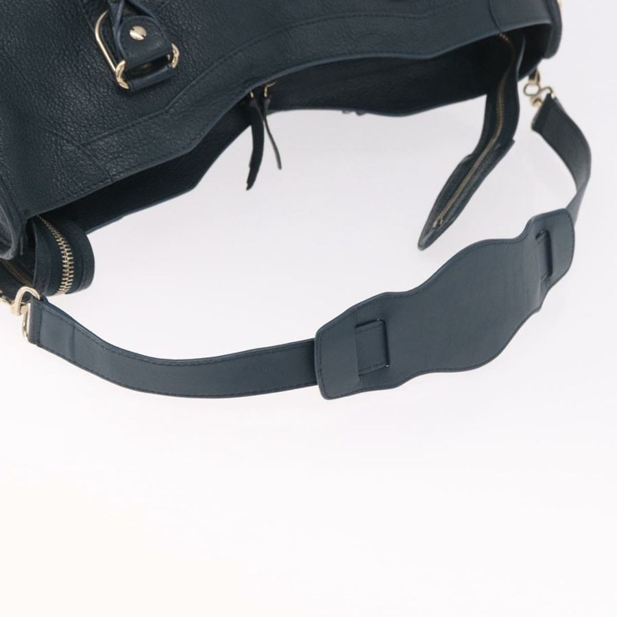 【日本直送】BALENCIAGA 經典金屬邊飾城市皮革雙肩包 綠色 115748 正品 189070SM-8