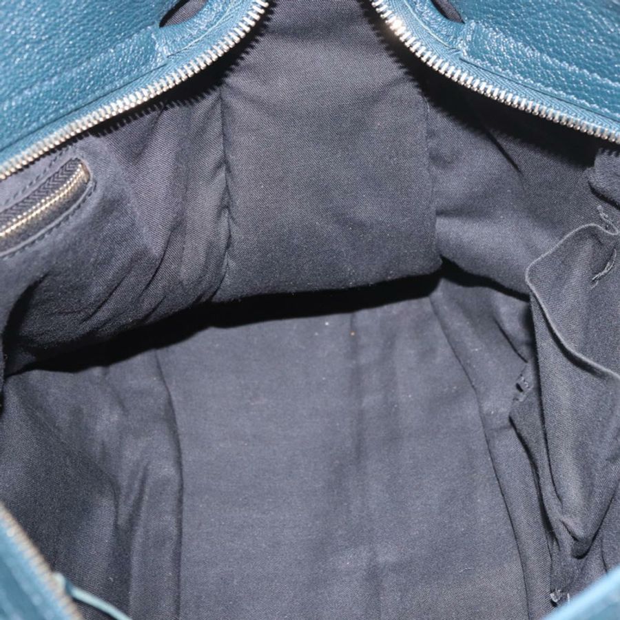 【日本直送】BALENCIAGA 經典金屬邊飾城市皮革雙肩包 綠色 115748 正品 189070SM-21