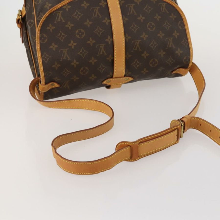 【日本直送】路易威登 Monogram Saumur 35 肩背包 M42254 LV Auth 189010A-6