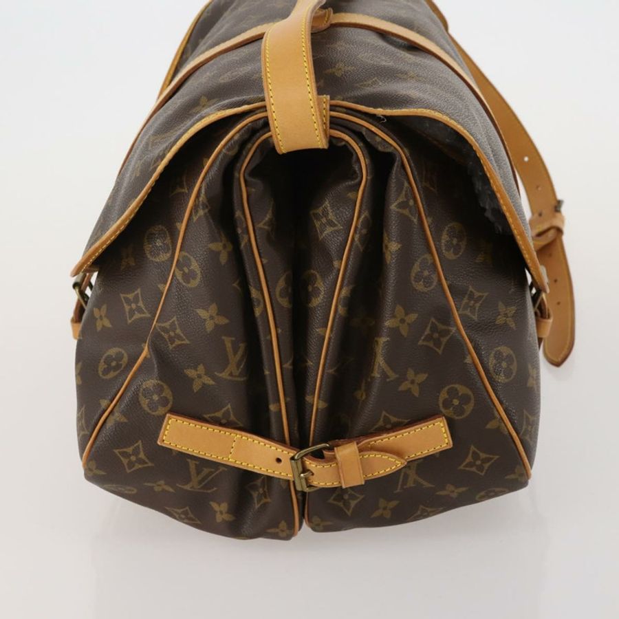 【日本直送】路易威登 Monogram Saumur 35 肩背包 M42254 LV Auth 189028A-2