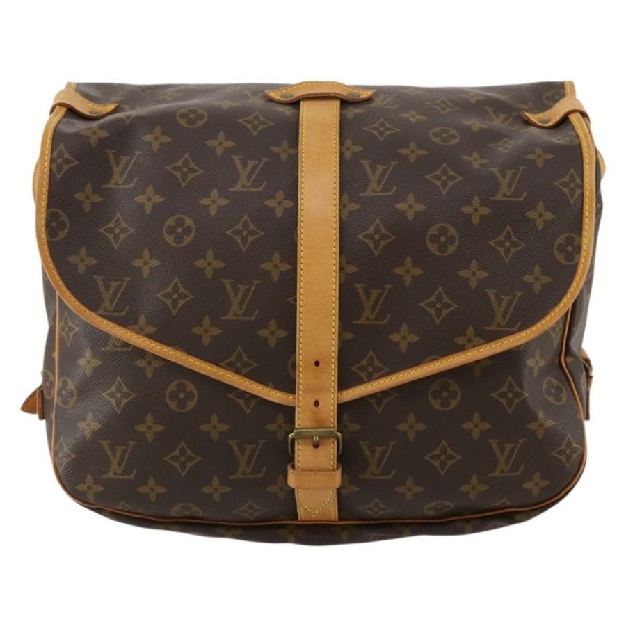 【日本直送】路易威登 Monogram Saumur 35 肩背包 M42254 LV Auth 189028A-12