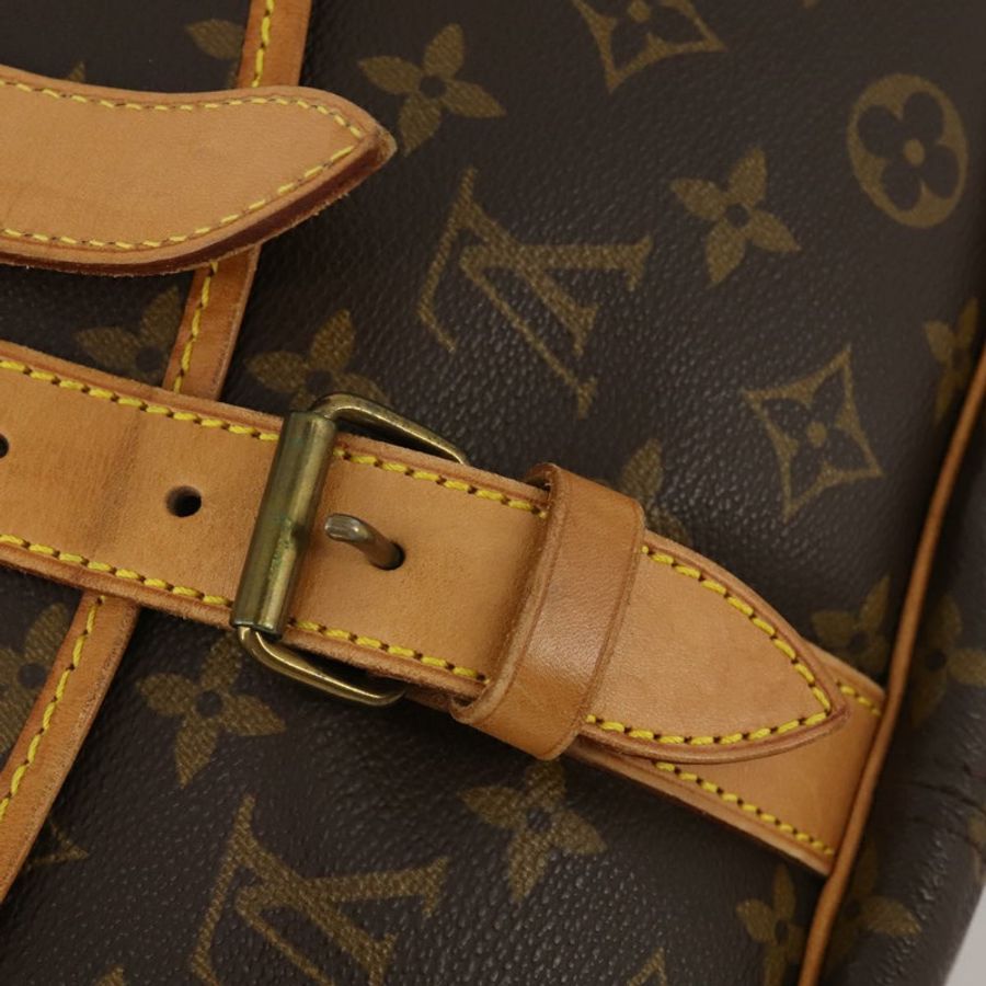 【日本直送】路易威登 Monogram Saumur 35 肩背包 M42254 LV Auth 189028A-23