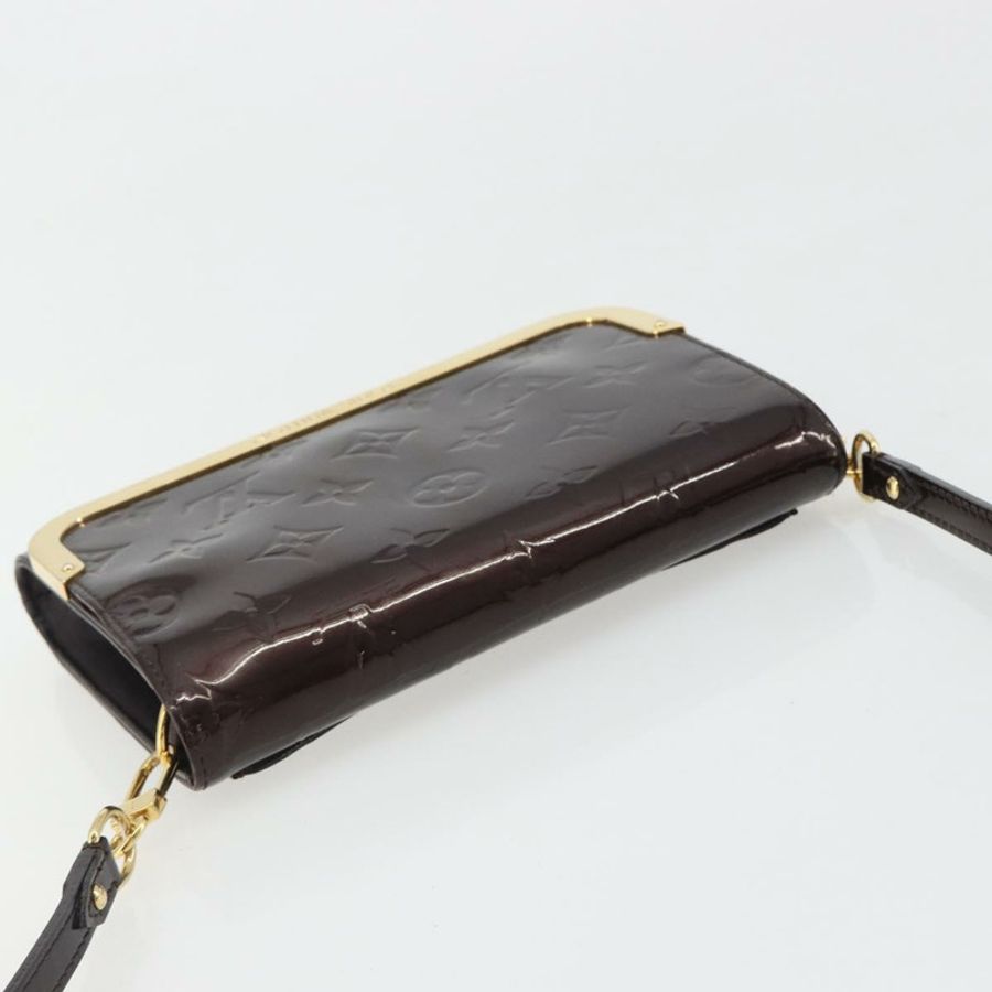 【日本直送】路易威登 Vernis Rossmore PM 肩背包 Rouge Favist M91547 正品 189176A-5