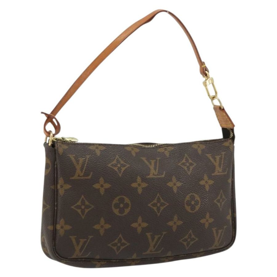 【日本直送】路易威登 Monogram Pochette Accessoires 手拿包 M51980 LV Auth 187223V-0