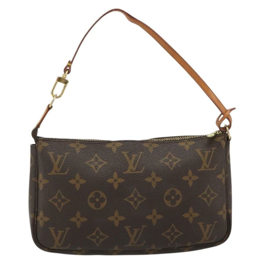 【日本直送】路易威登 Monogram Pochette Accessoires 手拿包 M51980 LV Auth 187223V-1