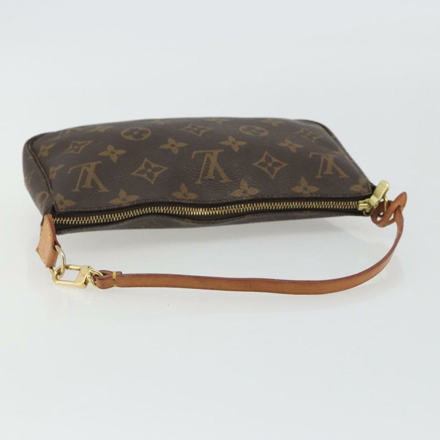 【日本直送】路易威登 Monogram Pochette Accessoires 手拿包 M51980 LV Auth 187223V-6
