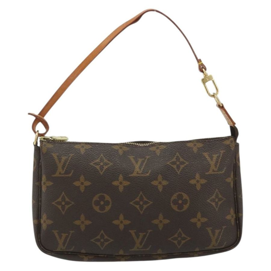 【日本直送】路易威登 Monogram Pochette Accessoires 手拿包 M51980 LV Auth 187223V-12