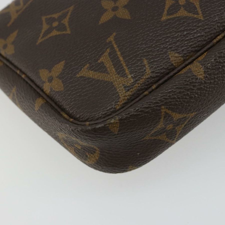 【日本直送】路易威登 Monogram Pochette Accessoires 手拿包 M51980 LV Auth 187223V-14