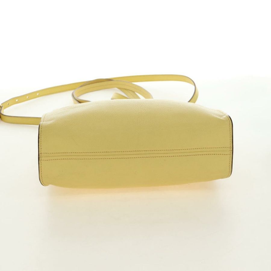 【日本直送】Miu Miu 托特包 皮革 兩用 黃色 金色 正品 189749M-4