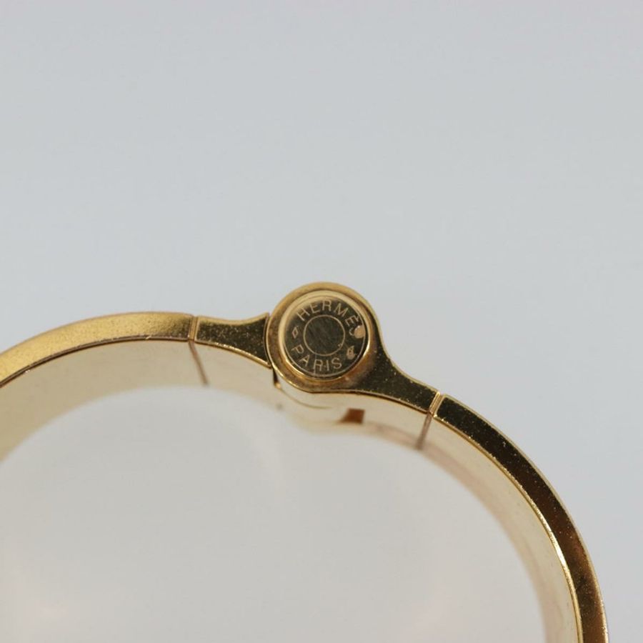 【日本直送】愛馬仕 Charniere 手鐲,金屬金色,正品編號 189768M-9