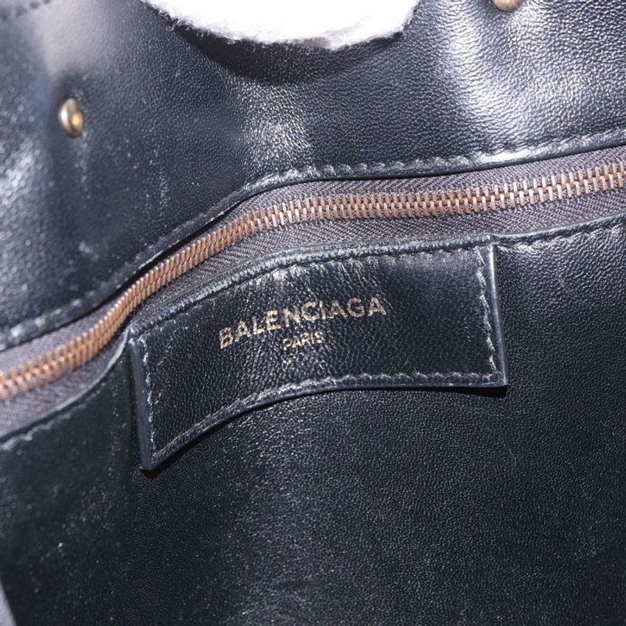 【日本直送】BALENCIAGA 手提包 毛絨兩用 黑色 正品 189725A-19