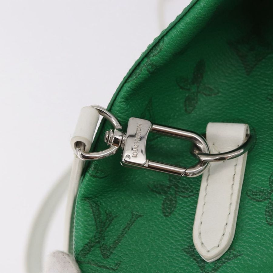 【日本直送】路易威登 Monogram Everyday LV 肩背包 綠色 M80815 LV 正品 189565SM-9