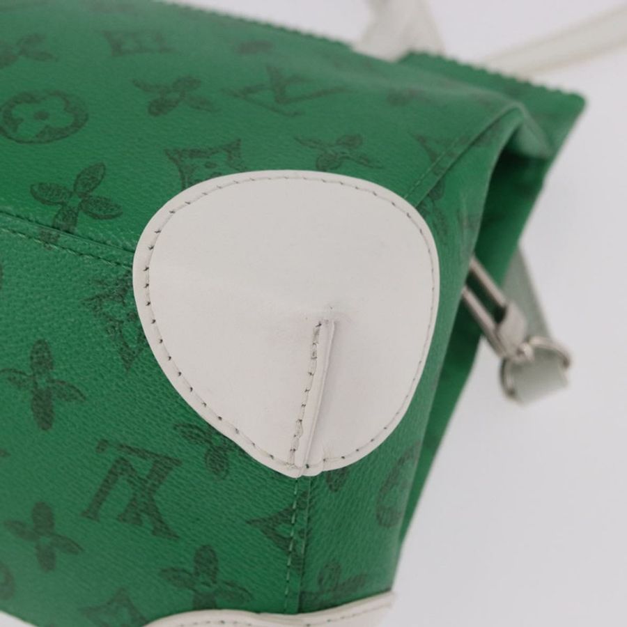 【日本直送】路易威登 Monogram Everyday LV 肩背包 綠色 M80815 LV 正品 189565SM-17