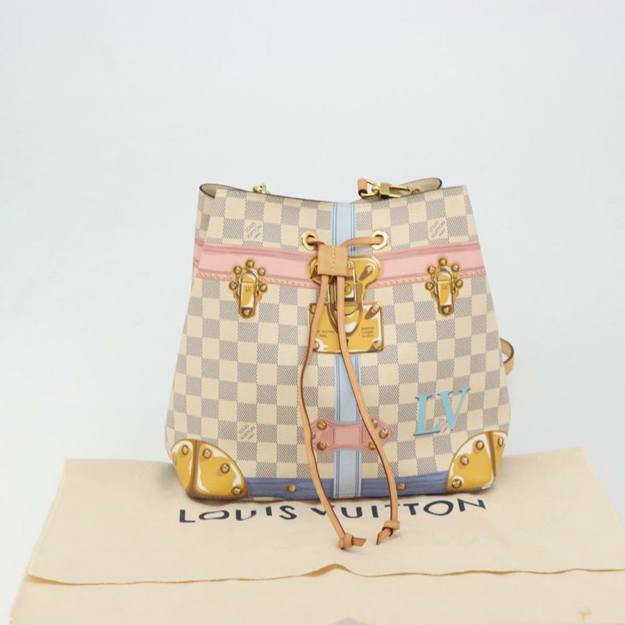 【日本直送】路易威登 Damier Azur 夏季旅行箱 Neo Noe 手袋 N41066 LV 正品 189720SM-11