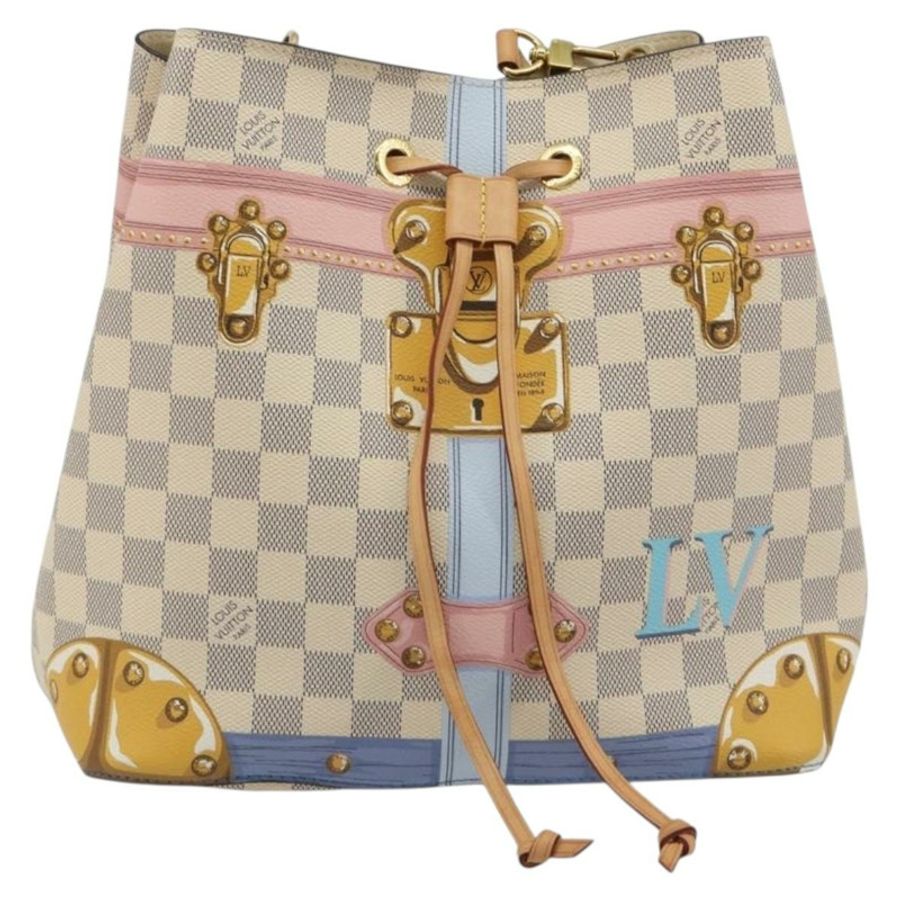 【日本直送】路易威登 Damier Azur 夏季旅行箱 Neo Noe 手袋 N41066 LV 正品 189720SM-12