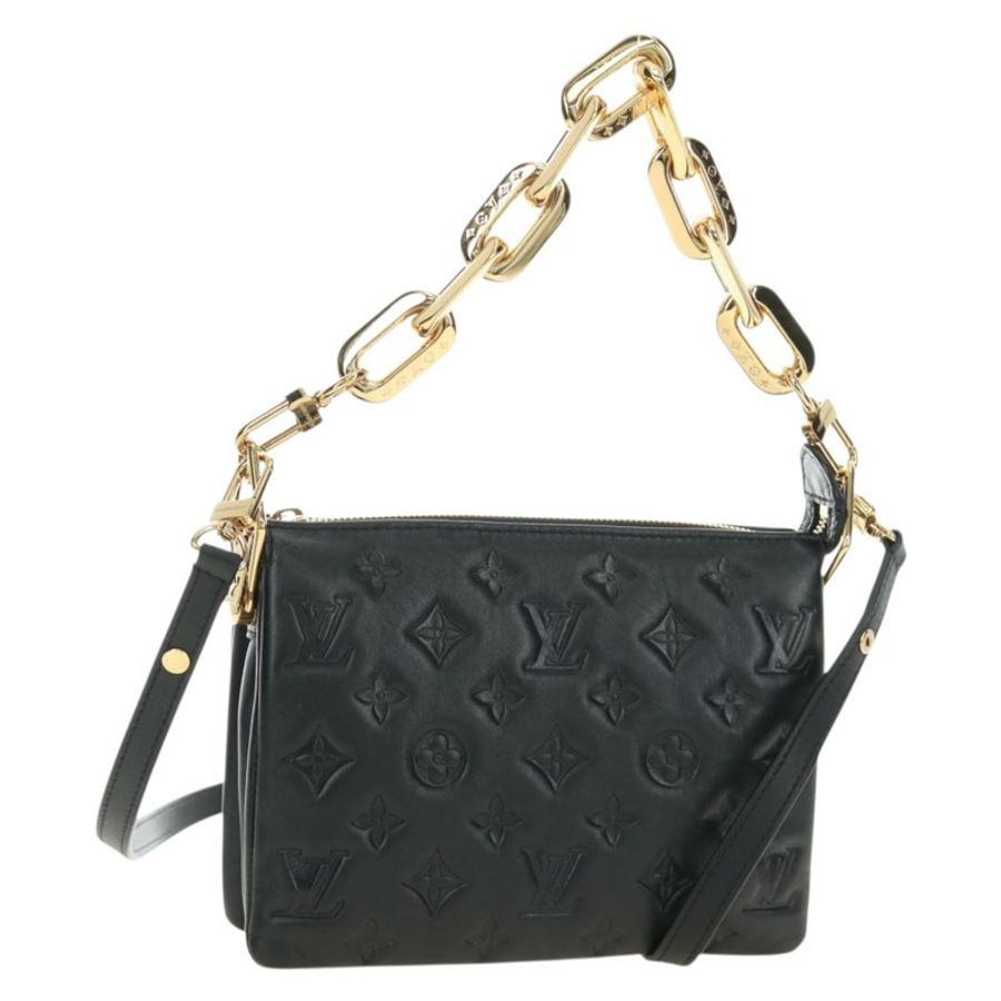 【日本直送】路易威登 Monogram 壓花 Kussan BB 手袋 黑色 M21259 LV 正品 189752SV-0
