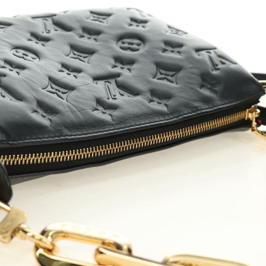 【日本直送】路易威登 Monogram 壓花 Kussan BB 手袋 黑色 M21259 LV 正品 189752SV-5