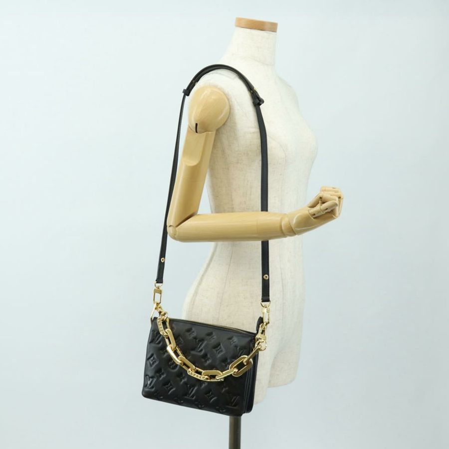 【日本直送】路易威登 Monogram 壓花 Kussan BB 手袋 黑色 M21259 LV 正品 189752SV-27