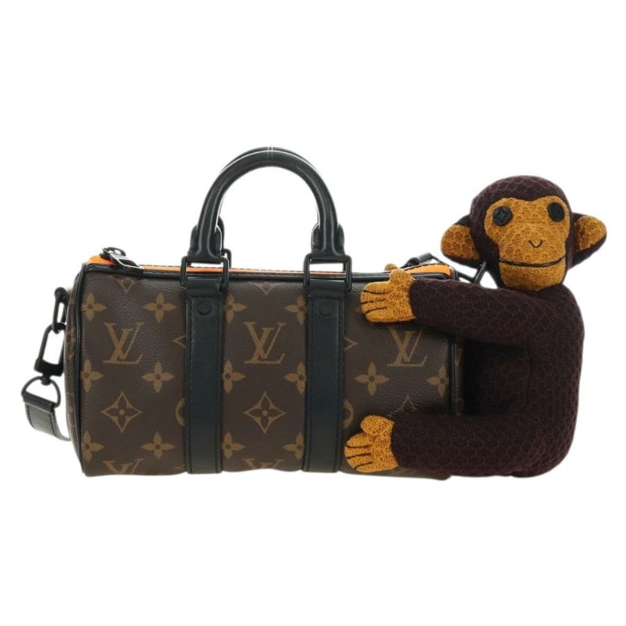 【日本直送】路易威登 Monogram Monkey Puppet Keepall XS 旅行包 M80118 LV 正品 189754SM-12