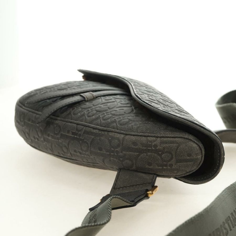 【日本直送】Christian Dior Trotter 帆布馬鞍包 DENIM TEARS 聯名款 Auth 189721M-3