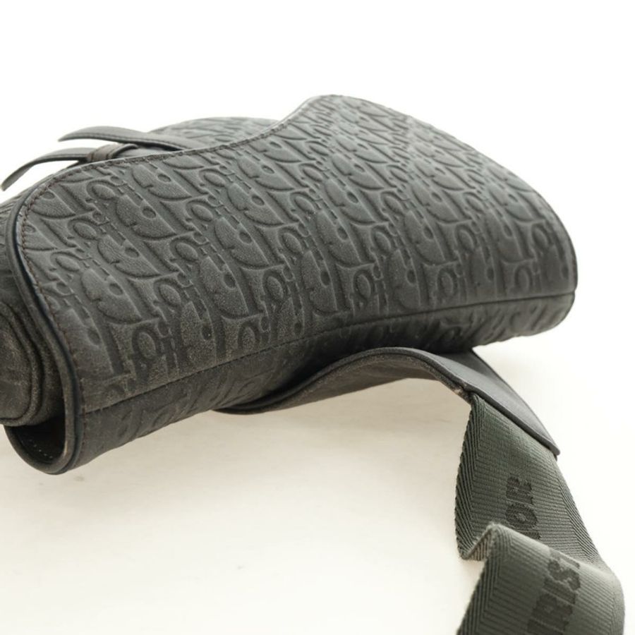 【日本直送】Christian Dior Trotter 帆布馬鞍包 DENIM TEARS 聯名款 Auth 189721M-5
