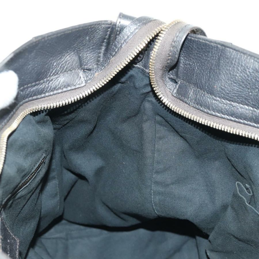 【日本直送】BALENCIAGA 經典 Vero 手提包 皮革 灰色 235216 正品 189775SM-25