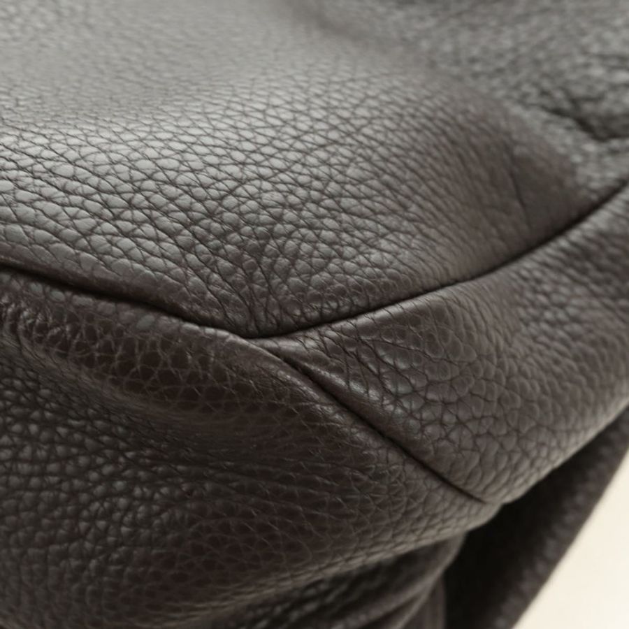 【日本直送】BOTTEGA VENETA 棕色真皮手提包 am12017V-13