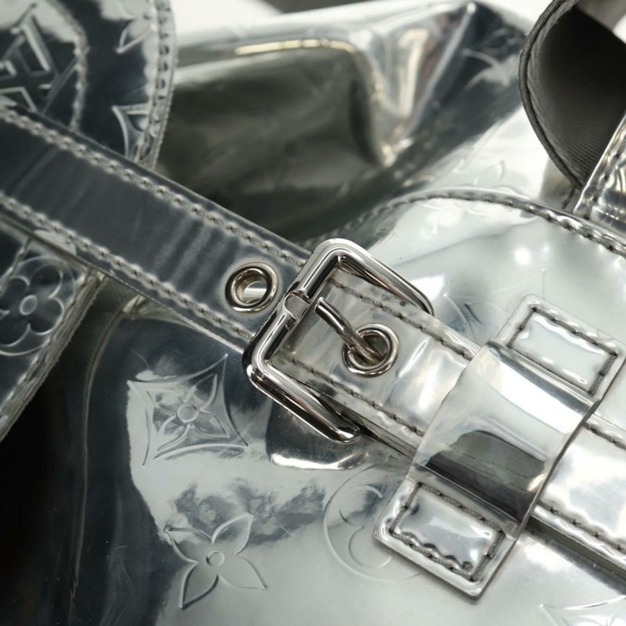 【日本直送】路易威登 Monogram Miroir ChristopherPM 雙肩包 銀色 M58756 bs35728SAV-25