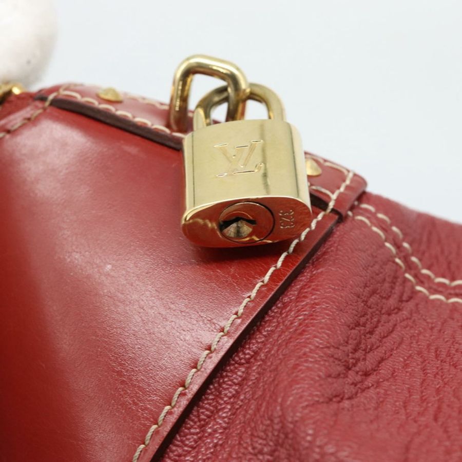 【日本直送】路易威登 Lockit 手提包 Suhari 紅色 M95862 LV Auth bs35734A-8