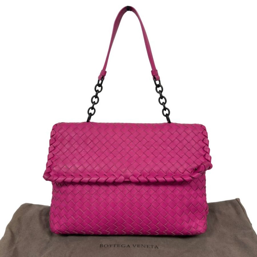 BOTTEGA VENETA 織皮 肩背包-0