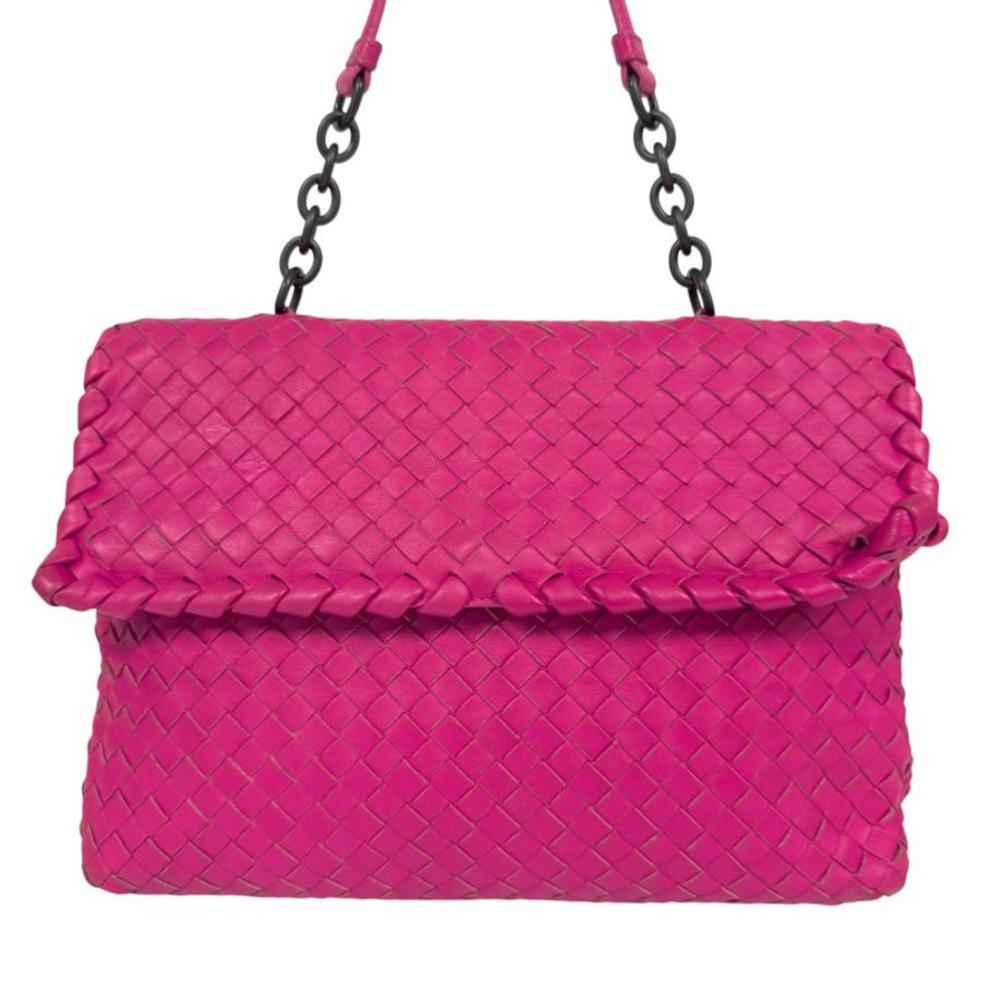 BOTTEGA VENETA 織皮 肩背包-1