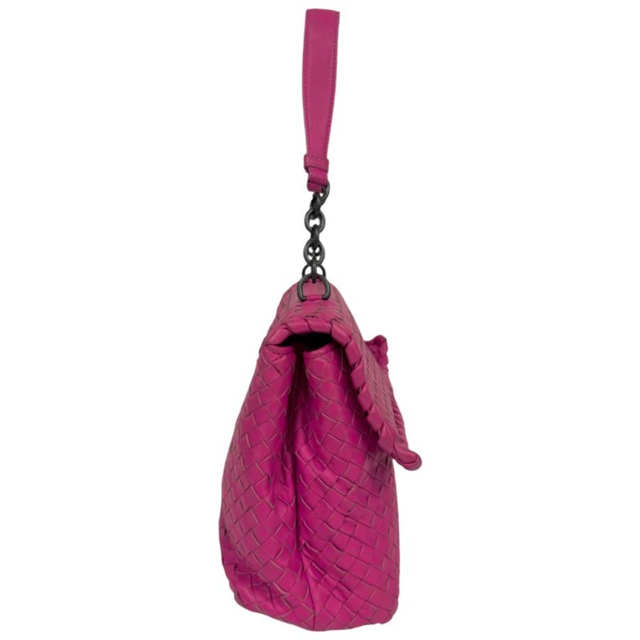 BOTTEGA VENETA 織皮 肩背包-3