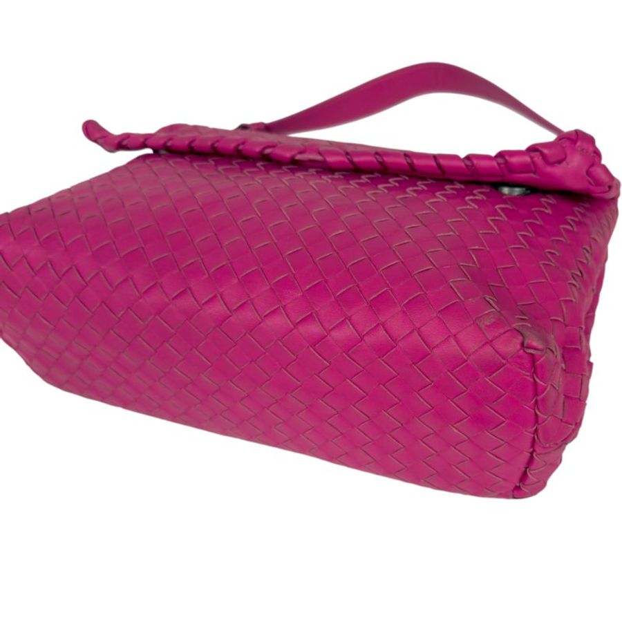 BOTTEGA VENETA 織皮 肩背包-9