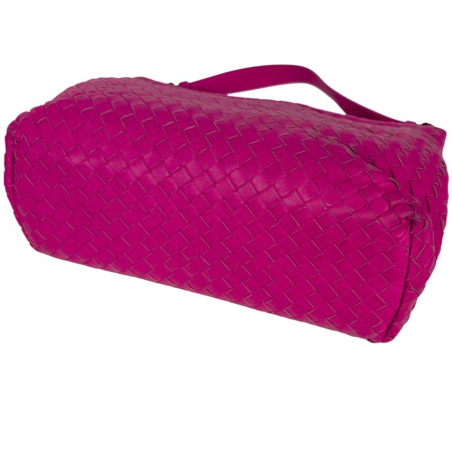 BOTTEGA VENETA 織皮 肩背包-11