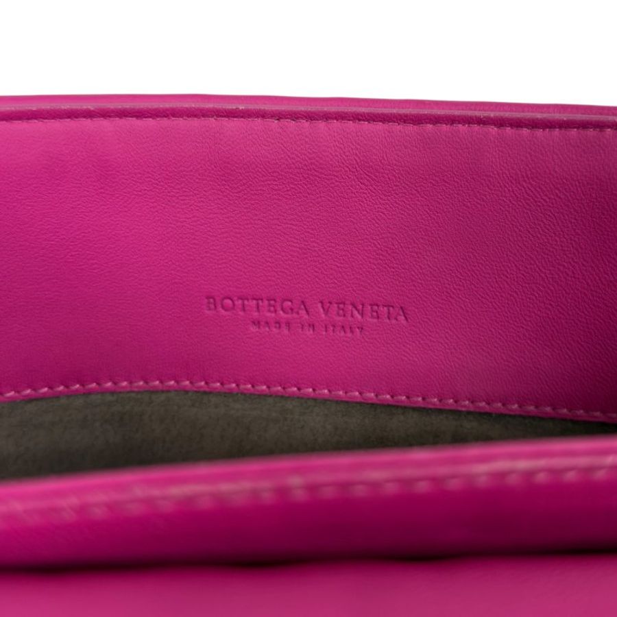 BOTTEGA VENETA 織皮 肩背包-17