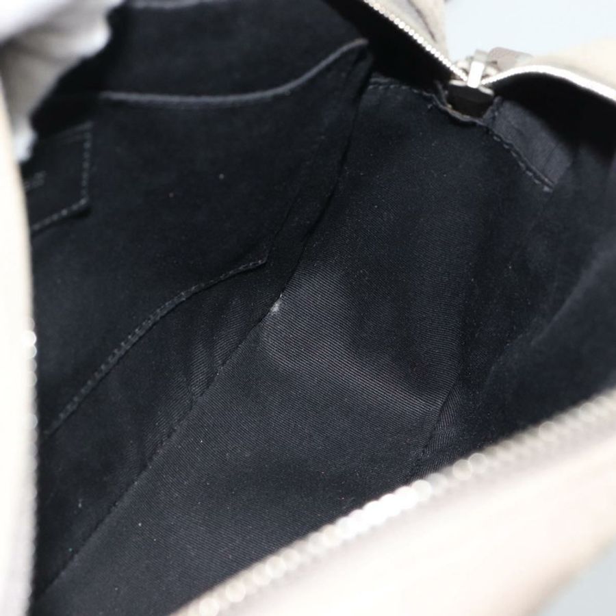 【日本直送】SAINT LAURENT 灰色銀色麂皮單肩包 520533 正品 bs35745V-20