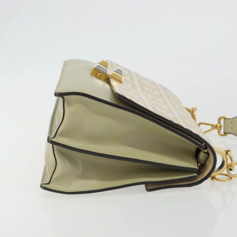 【日本直送】FENDI Zucca 肩背包 象牙金 8BT283 正品 bs35756A-2