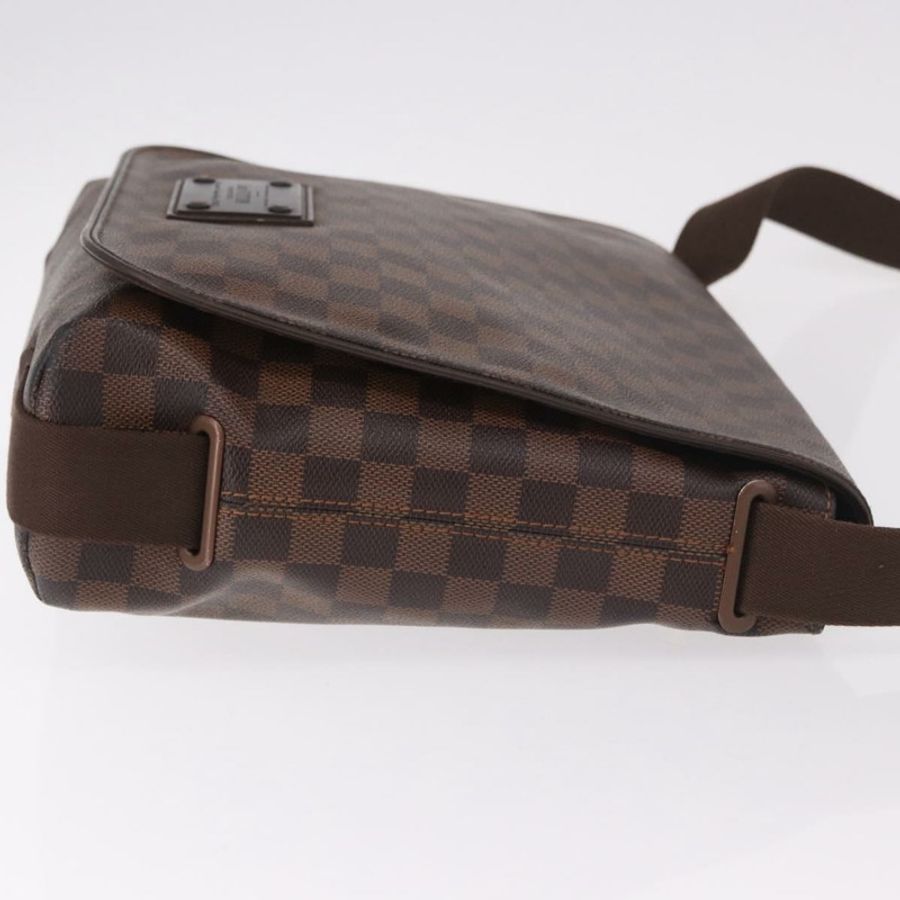 【日本直送】路易威登 Damier Ebene Brooklyn MM 單肩包 N51211 LV Auth bs35787A-3