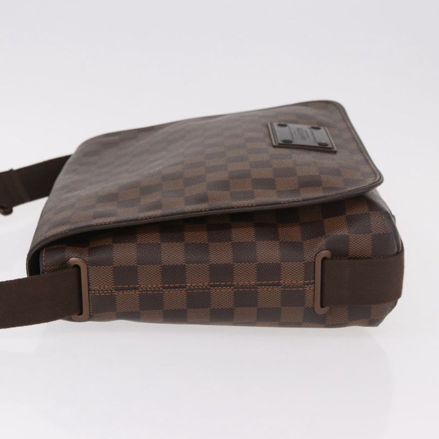 【日本直送】路易威登 Damier Ebene Brooklyn MM 單肩包 N51211 LV Auth bs35787A-4