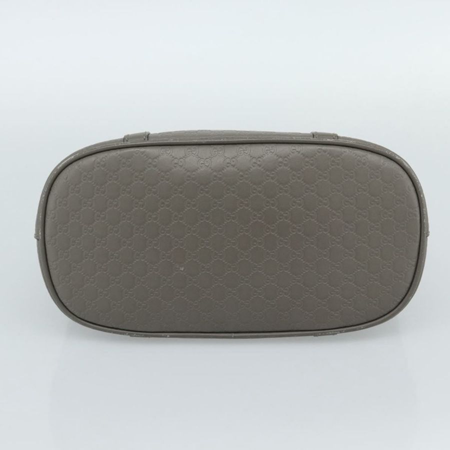 【日本直送】GUCCI Micro GG 帆布 Guccissima 手提包 皮革 灰色 金色 449654 正品 188568A-4