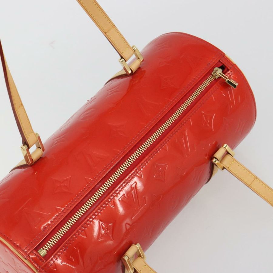 【日本直送】路易威登 Monogram Vernis Bedford 手提包 紅色 M91328 LV 正品 189592A-5