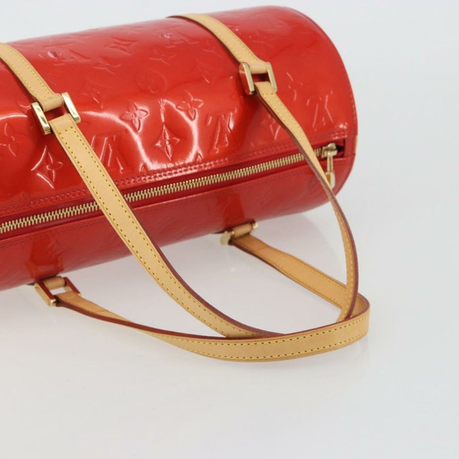 【日本直送】路易威登 Monogram Vernis Bedford 手提包 紅色 M91328 LV 正品 189592A-6