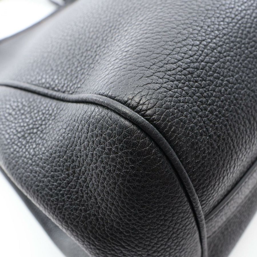 CELINE 小號可折疊 2WAY 手提包 194073 黑色皮革 二手 女款-5