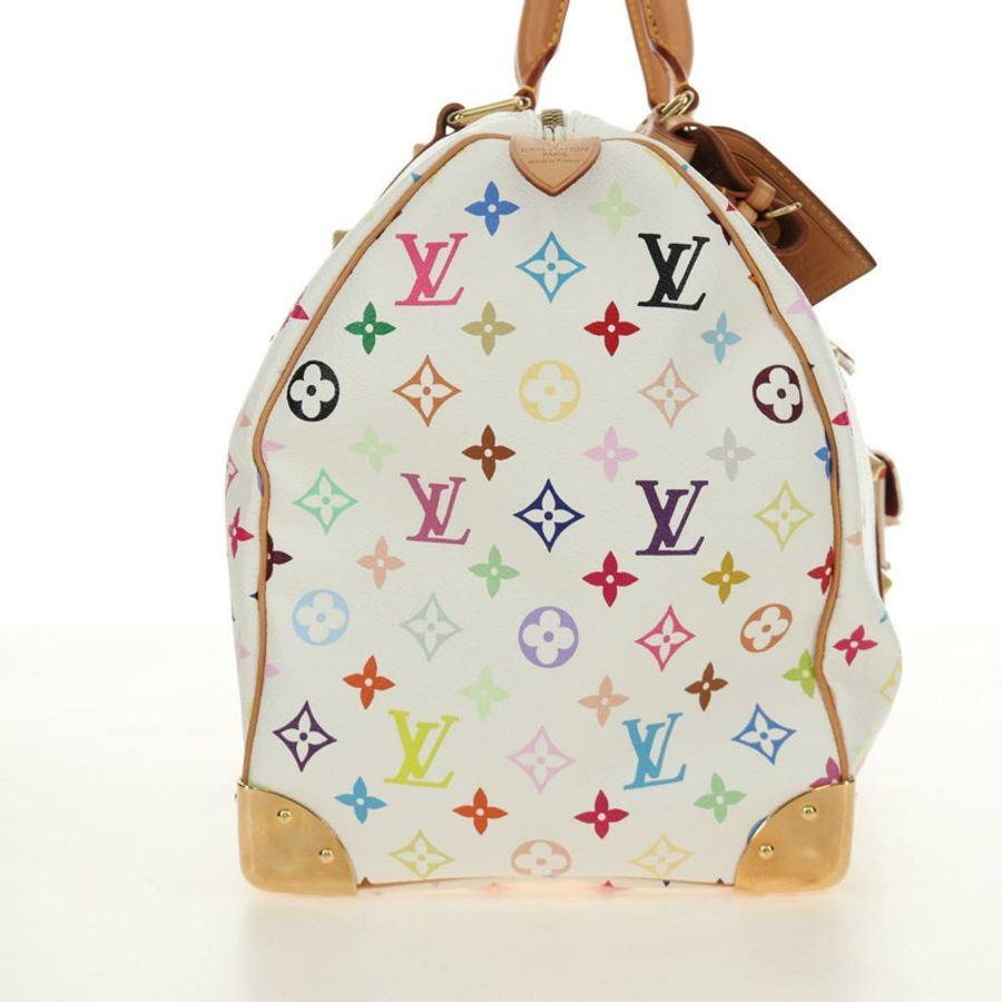 【日本直送】路易威登 Monogram Multicolor Keepall 45 旅行包 白色 M92641 LV 正品 190220SAV-3